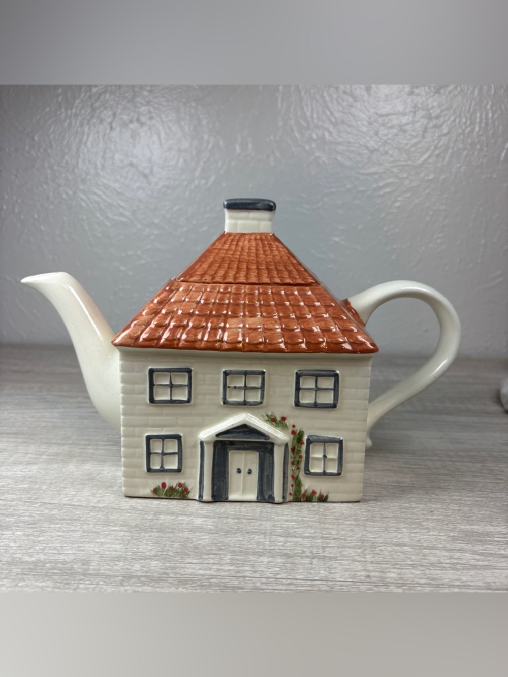 Rare Vintage Teapot P&K Price Kensington House Cottage Ware Teapot Collector